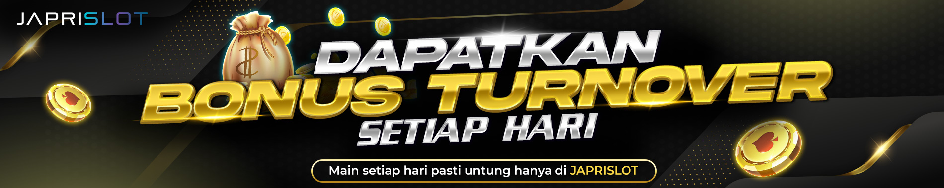 Dapatkan Bonus Turnover Harian Japrislot