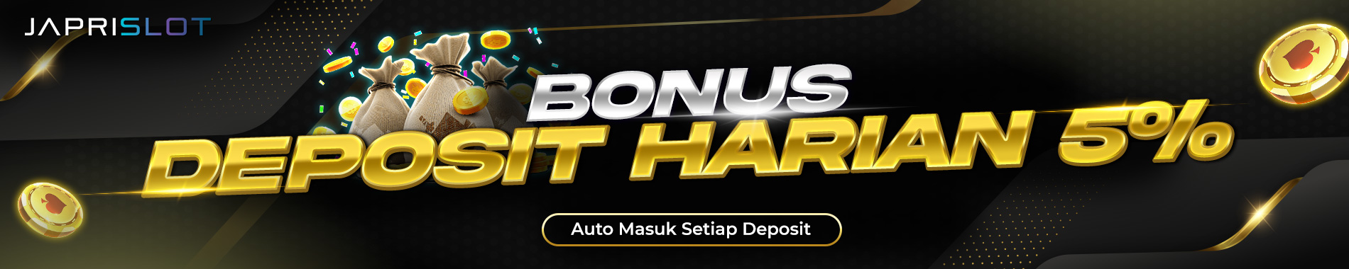 Bonus Deposit Harian 5%